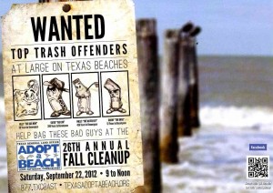 Plakat des "International Clean Up Day" in den USA
