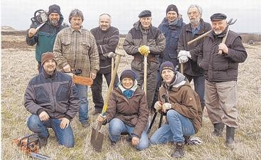 Naturschützer und Jäger kappten in Morsum zahllose Birkensprösslinge